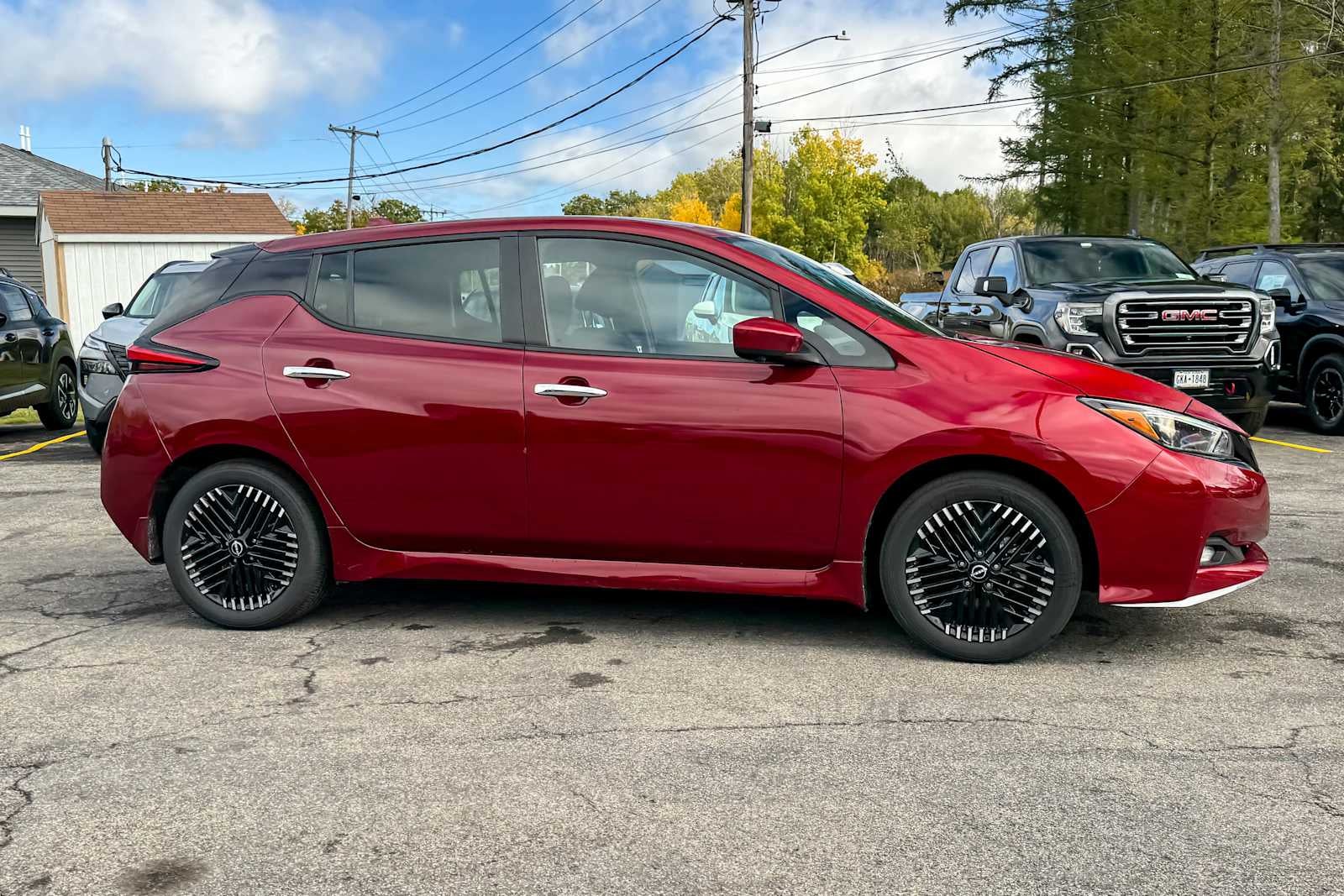 Certified 2025 Nissan Leaf SV PLUS with VIN 1N4CZ1CV5SC550737 for sale in Johnstown, NY
