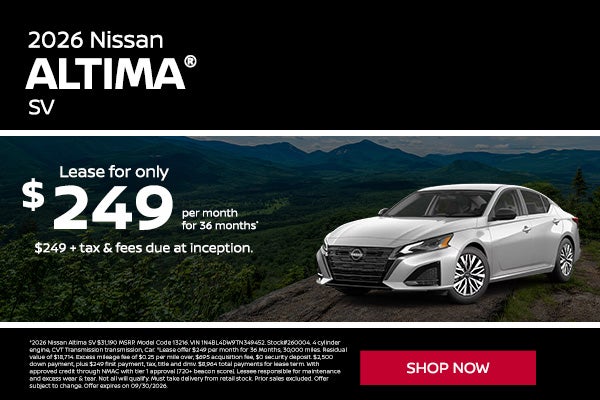 2026 Nissan Altima SV